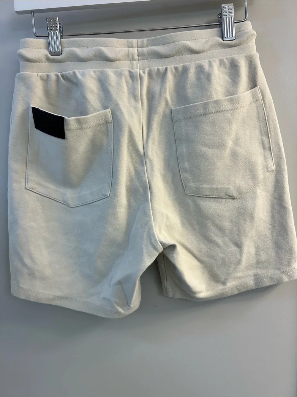 Alphalete Cream Drawstring Athletic Shorts